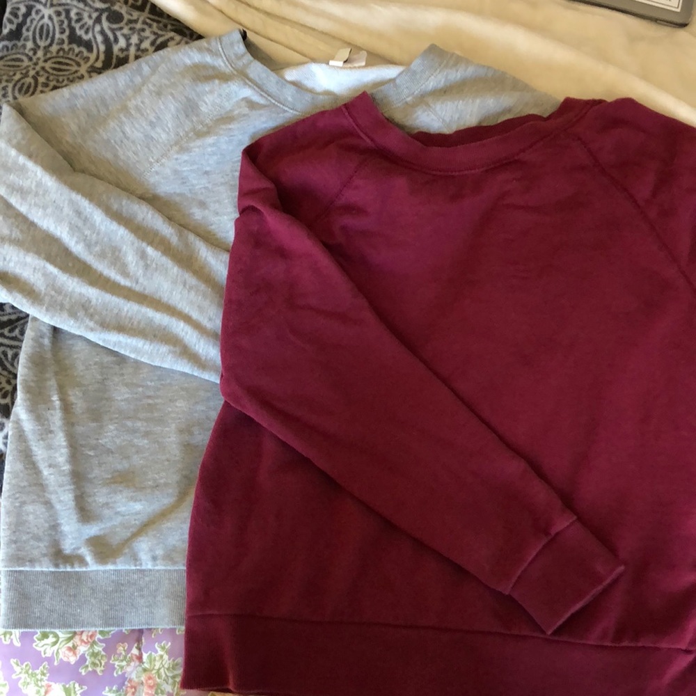 Two soft long sleeves